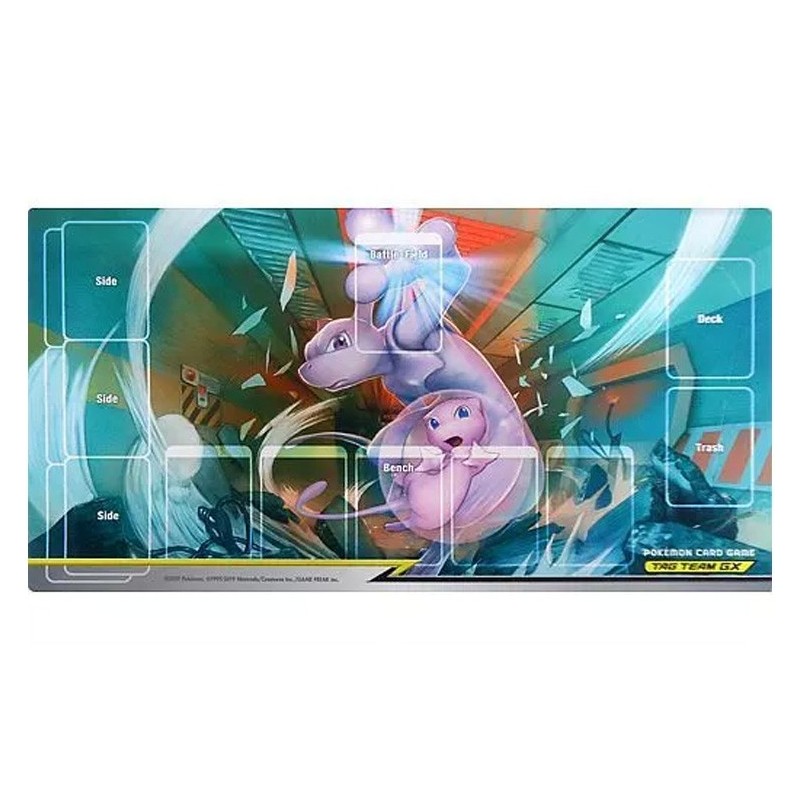 Mewtwo Mew Tag Team Playmat