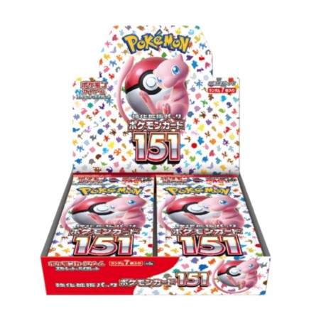 Pokemon 151 (Booster Box  /Case) - Japanese